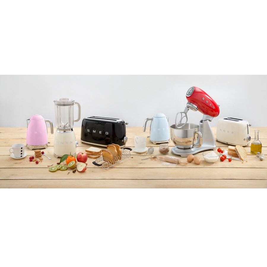 Миксер планетарный Smeg, красный SMF01RDEU - Вид №1