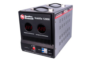 15497200 Стабилизатор напряжения Stabilia 12000 772-111 QUATTRO ELEMENTI