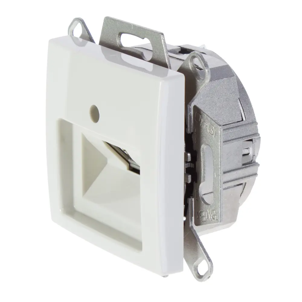 Розетка компьютерная ABB BJB Basic 55 Шале цвет белый 14302991 STLM-2008317 - Вид №2