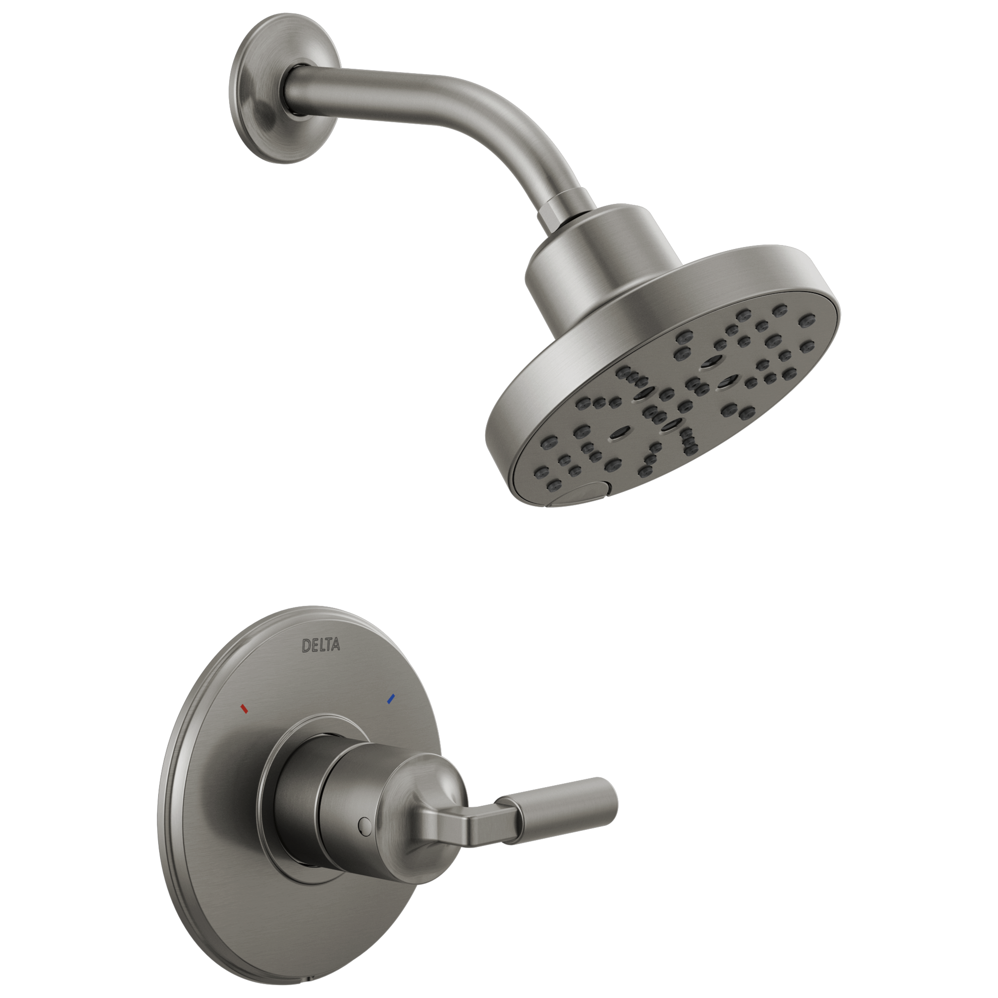 T14248-KS Накладка для душа Monitor® 14 серии H2Okinetic® Delta Faucet Bowery Черный нержавеющий
