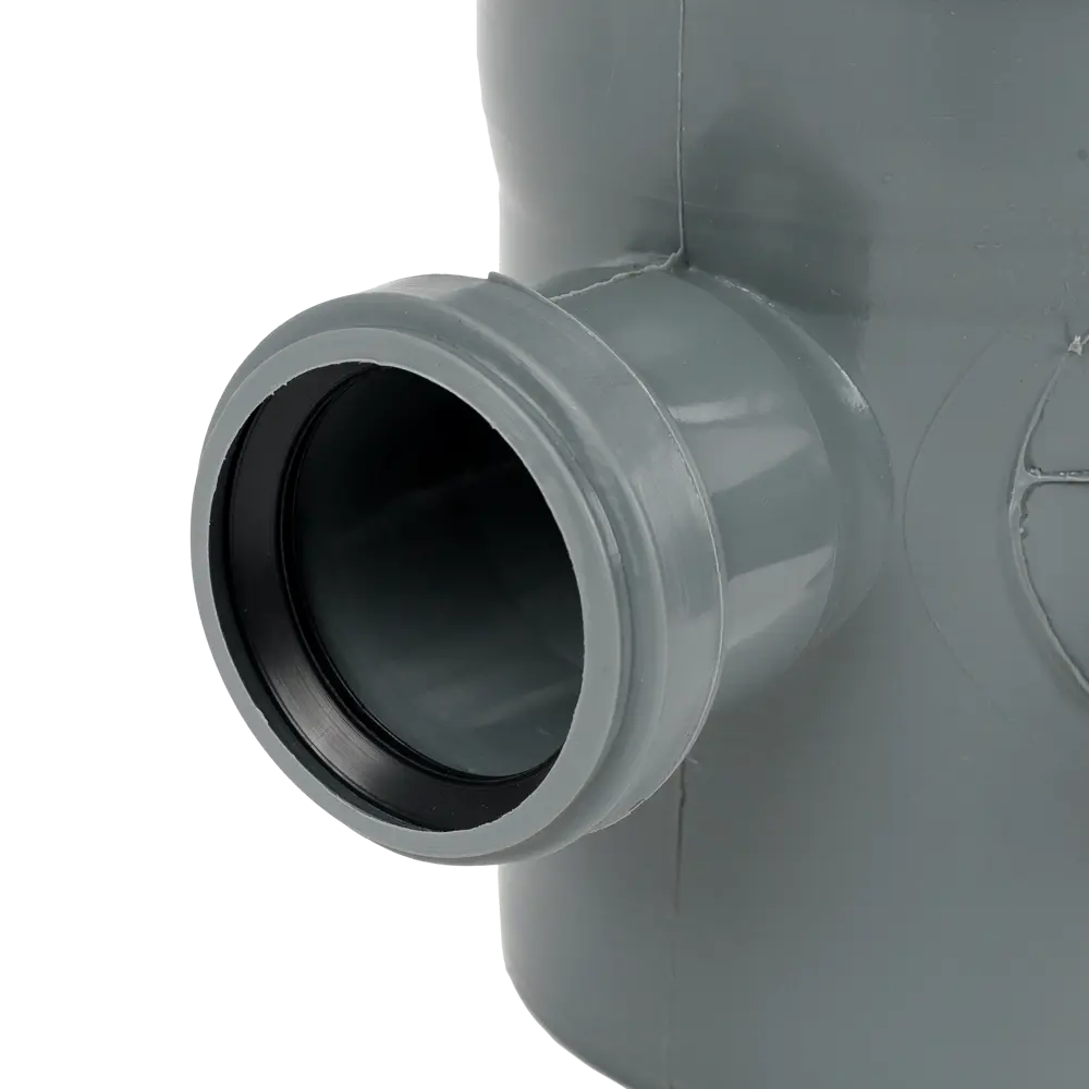 Крестовина канализационная ПОЛИТЭК двухплоскостная 110/50/50/110 мм 81965328 STLM-0015768 - Вид №2