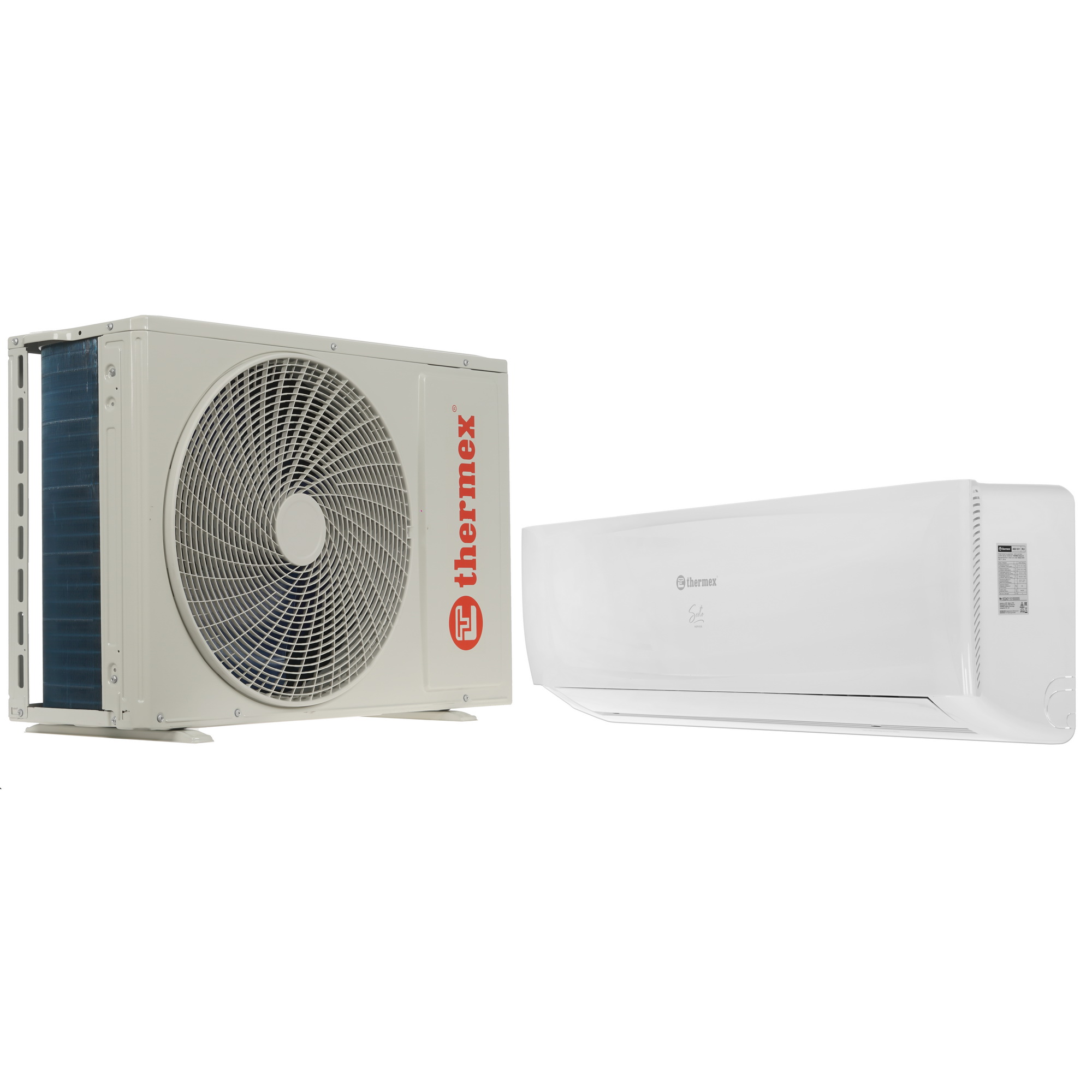 9095843 Кондиционер настенный сплит-система Thermex Sesto 24 белый STDN-0020596