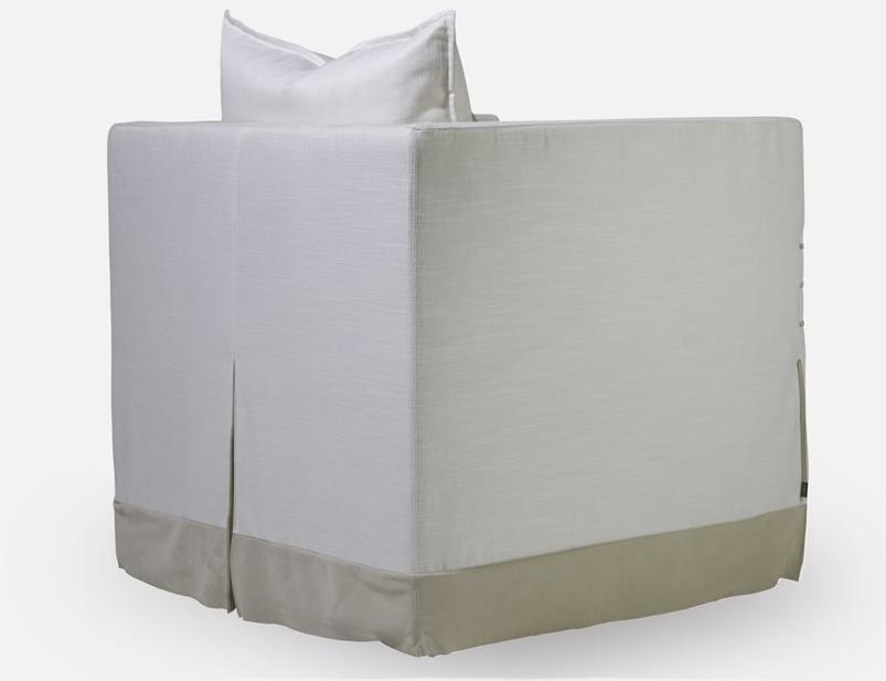 MORADA Кресло с обивкой из ткани с подлокотниками Beachcomber Beachco asc - Вид №2