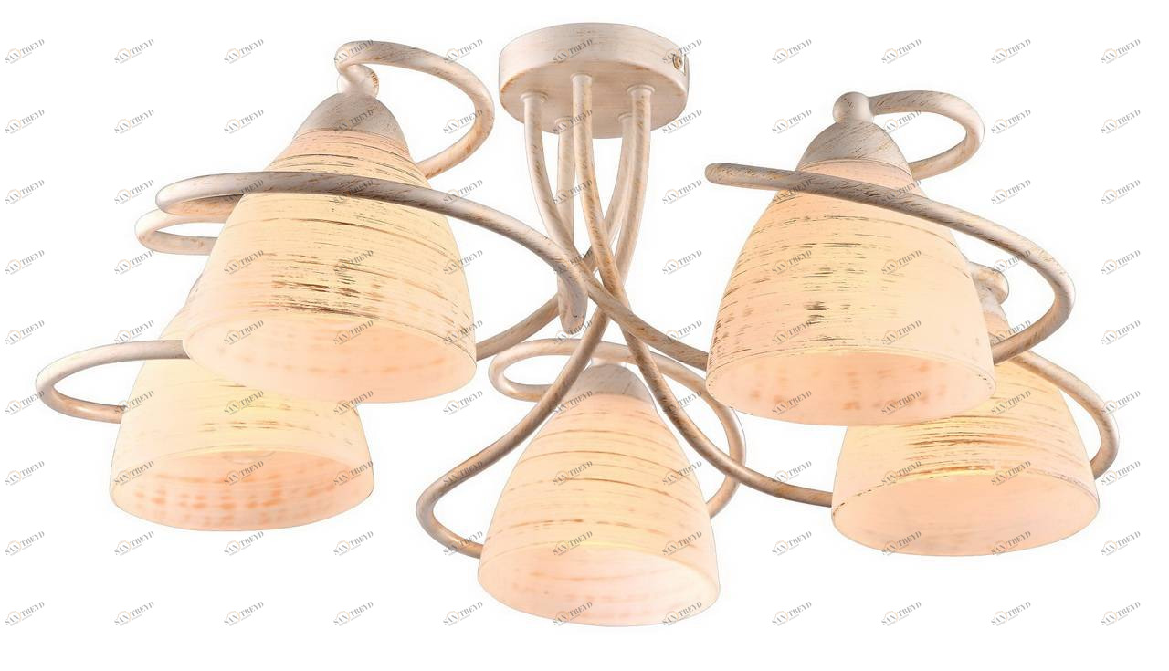 Потолочная люстра Arte Lamp Fabia A1565PL-5WG ARTE LAMP FABIA 058569 Белый 