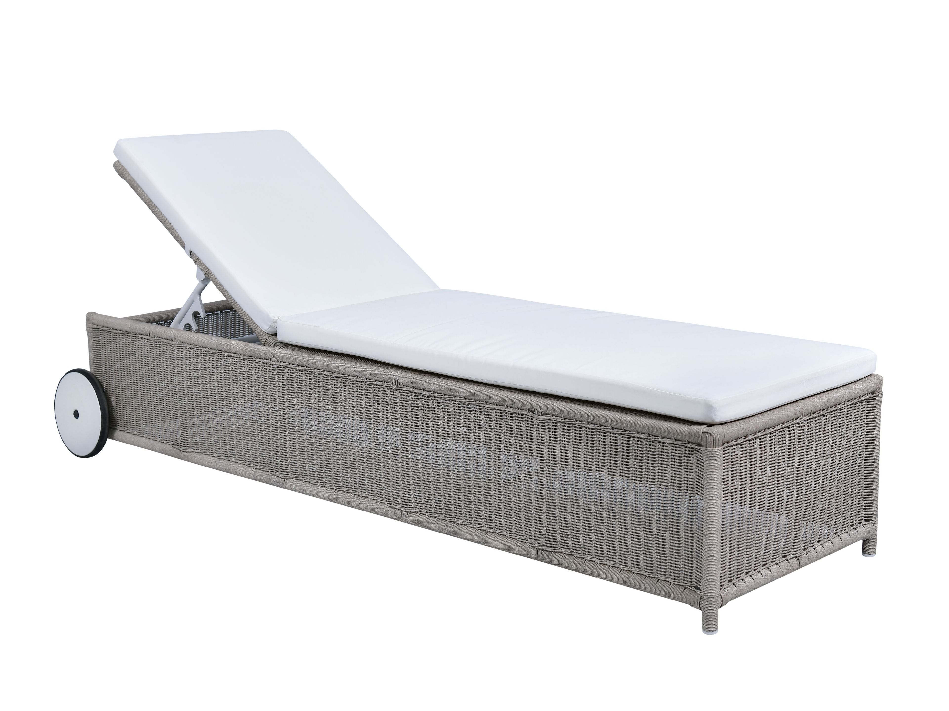 Тканевая откидная Садовая кровать с колесами cbdesign Iris ARCH-00112185