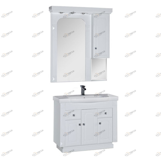 Комплект мебели Aquanet Фредерика 100 белый 00171455