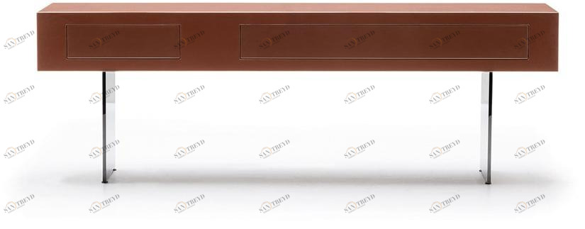 Minotti Лакированная консоль с ящиками Solid sun-id-1414796