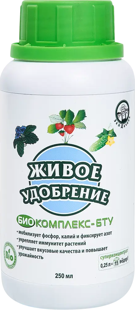 86481297 Удобрение органическое живое био комплекс бту 250 мл STLM-0069116