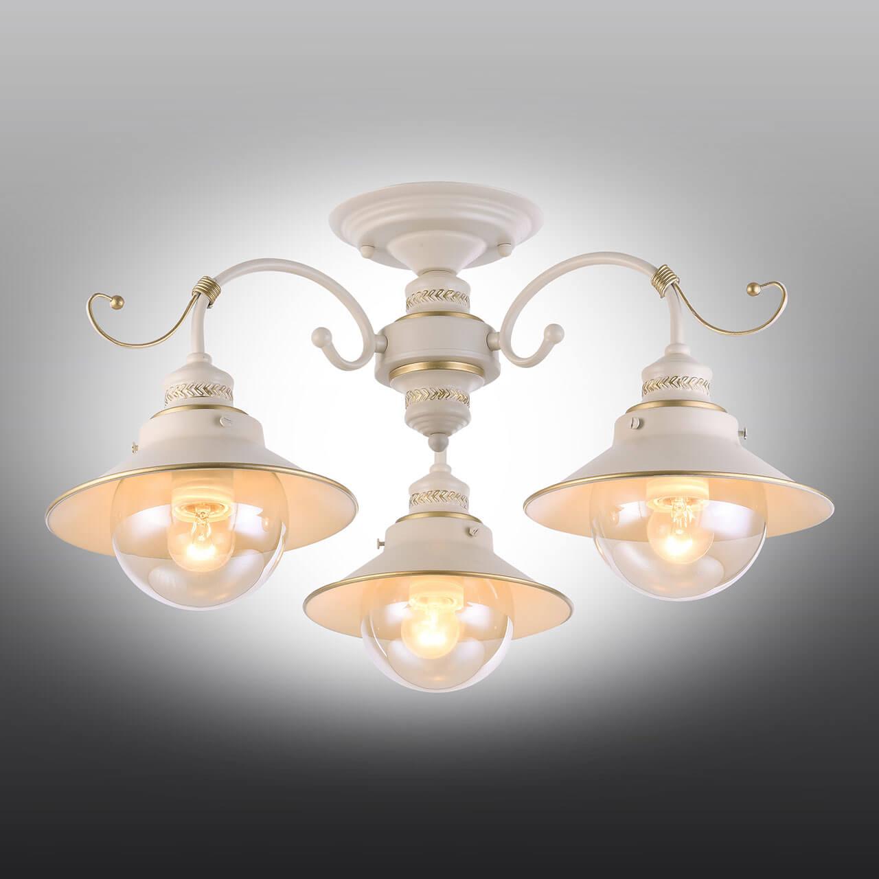 Потолочная люстра Omnilux Torri OML-50807-03 OMNILUX TORRI 220147 Кремовый  - Вид №1