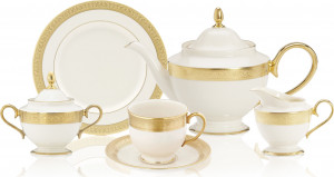 10667221 Lenox Сервиз чайный Lenox "Вестчестер" на 6 персон 21 предмет Фарфор