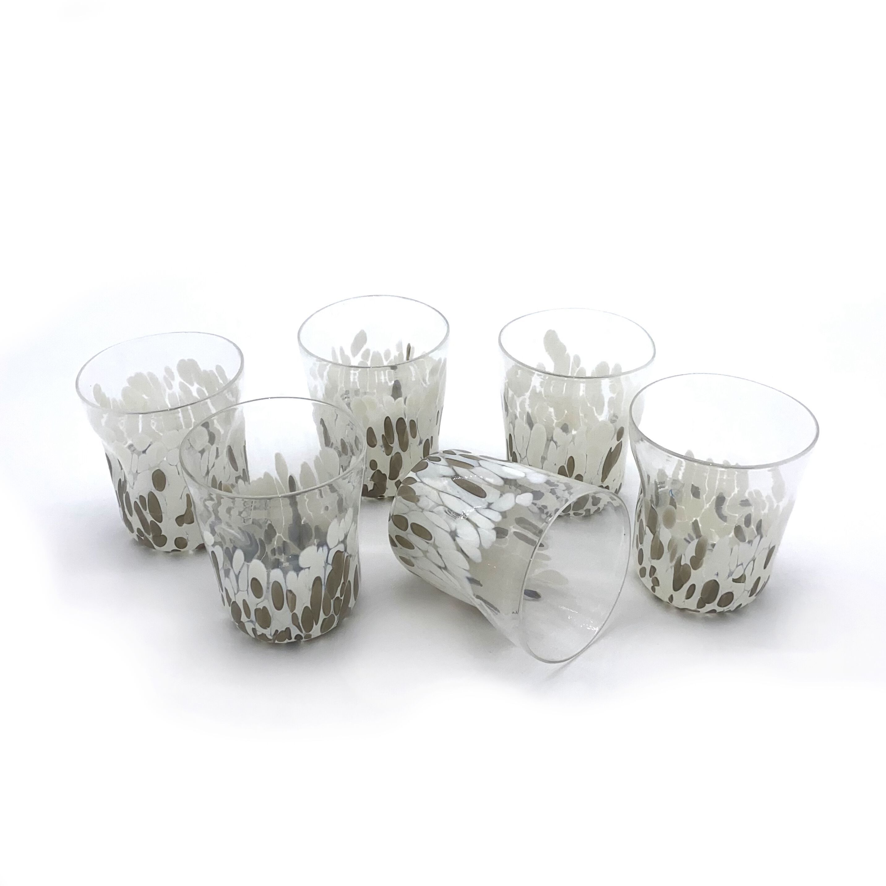 Набор из шести стаканов из муранского стекла ручной работы YourMurano готы ARCH-00105040 - Вид №6