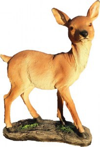 11137 ОЛЕНЁНОК стоя, скульптура из бетона LAB.Space  - Вид №2