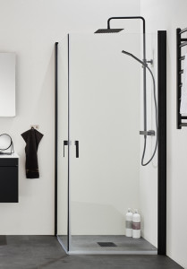 1450666 Душ Угол Igloo Pro Corner 80X90 Clear Glass Sva ... Hafa Прозрачный