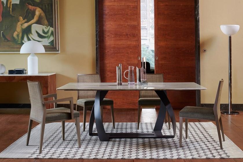 Potocco Прямоугольный мраморный стол Bon bon 770/tg-r - Вид №2