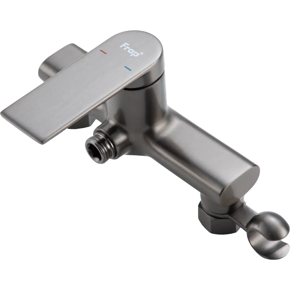 Гигиенический душ Frap Arne, набор со смесителем, цвет графит STLM-2080403 - Вид №2