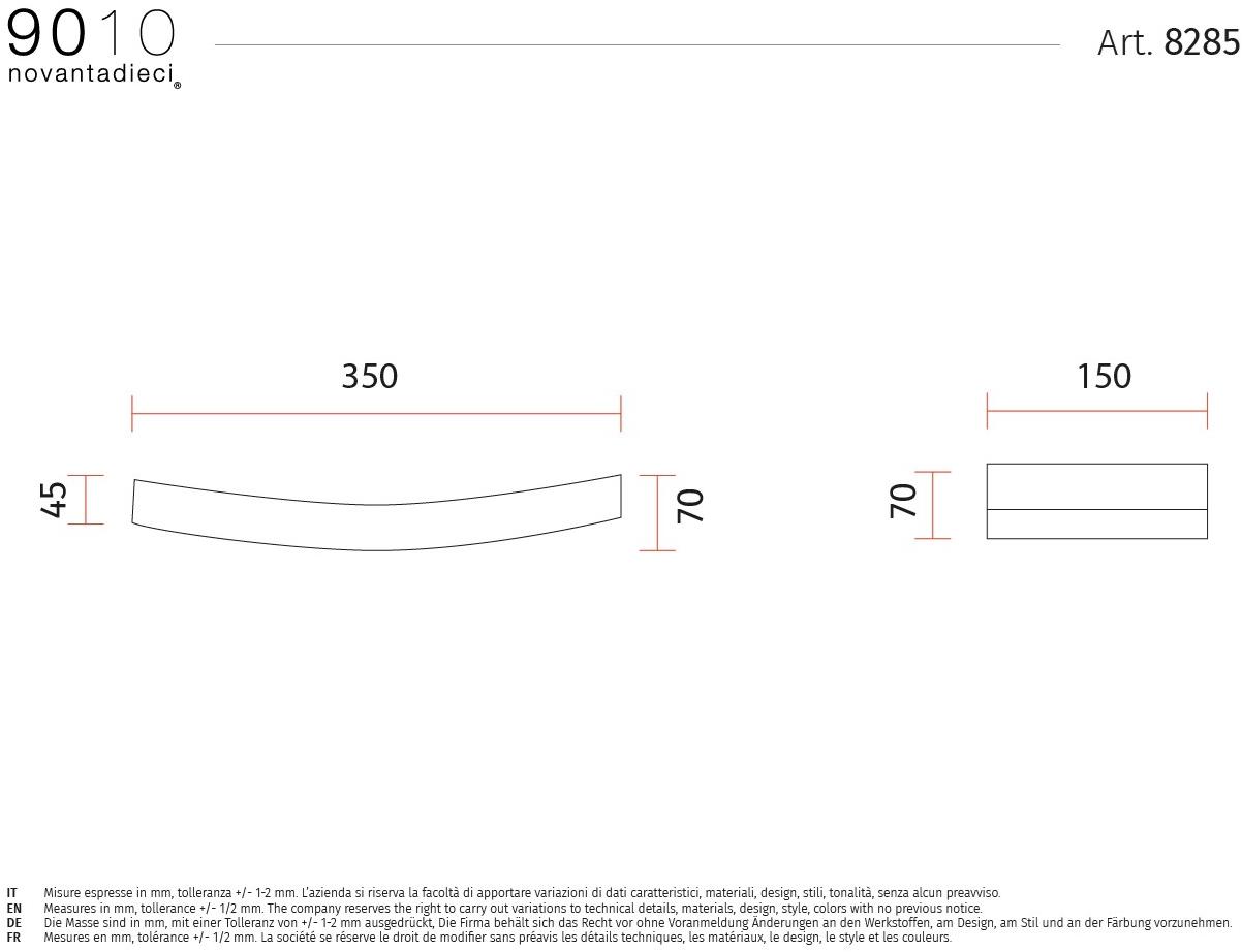 9010 novantadieci Аппликация светодиода из керамики  8285  - Вид №2
