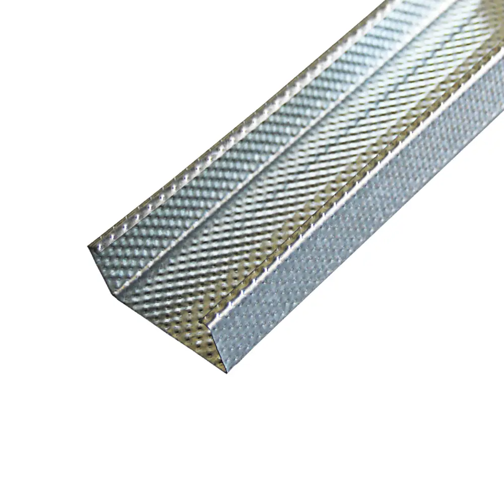 Профиль потолочный (ПП) Албес Strong рифленый 0.5 мм 60х27х3000 мм STLM-2136477