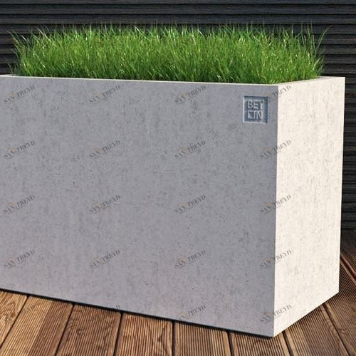 BetOn Горшок цветочный бетонный 500*1000 ГОРШКИ ИЗ ФИБРОБЕТОНА CP102В