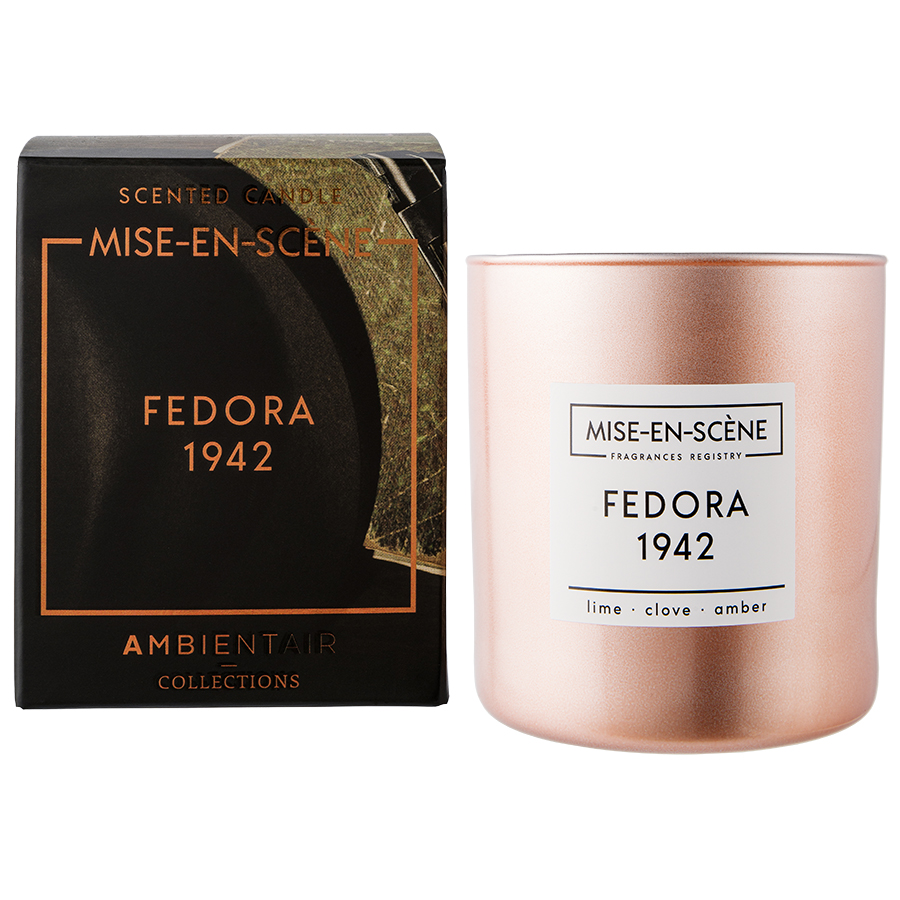 VV050GCMS_new Свеча ароматическая mise en scene, fedora 1942 new, 50 ч Ambientair 