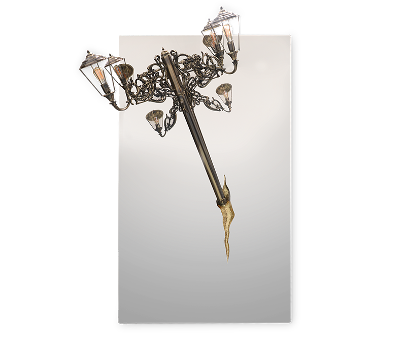 0-315 Прямоугольное зеркало Люмьер  Boca Do Lobo  - Вид №1