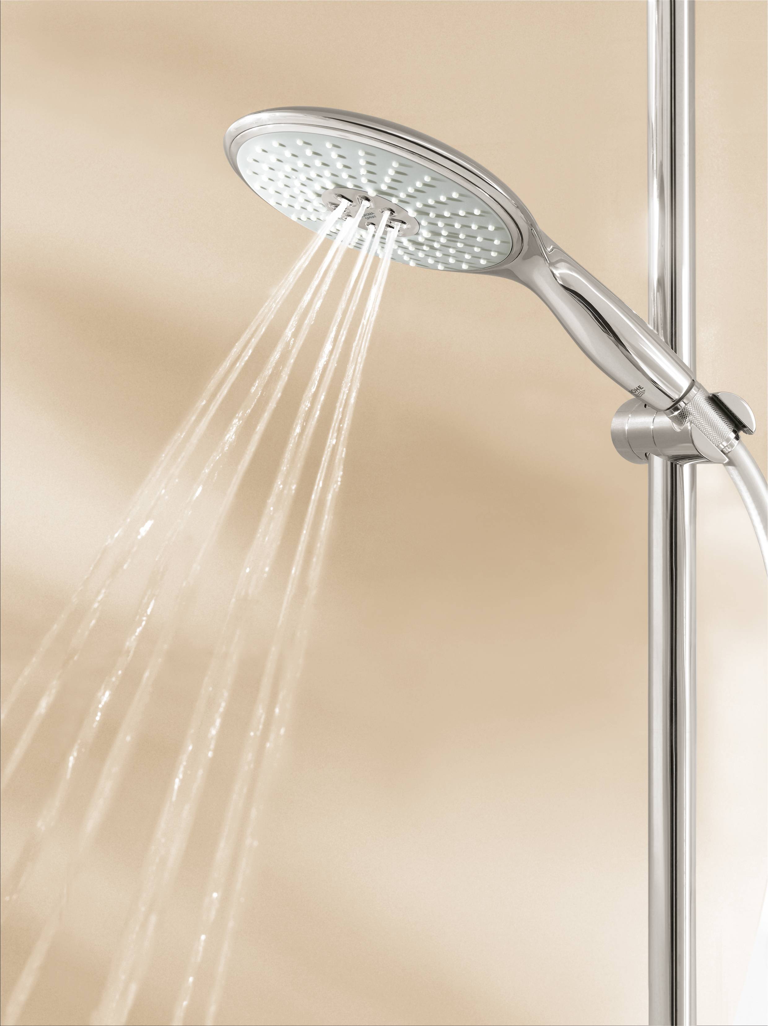 27749000 Душевой гарнитур Grohe Power&Soul хром - Вид №3