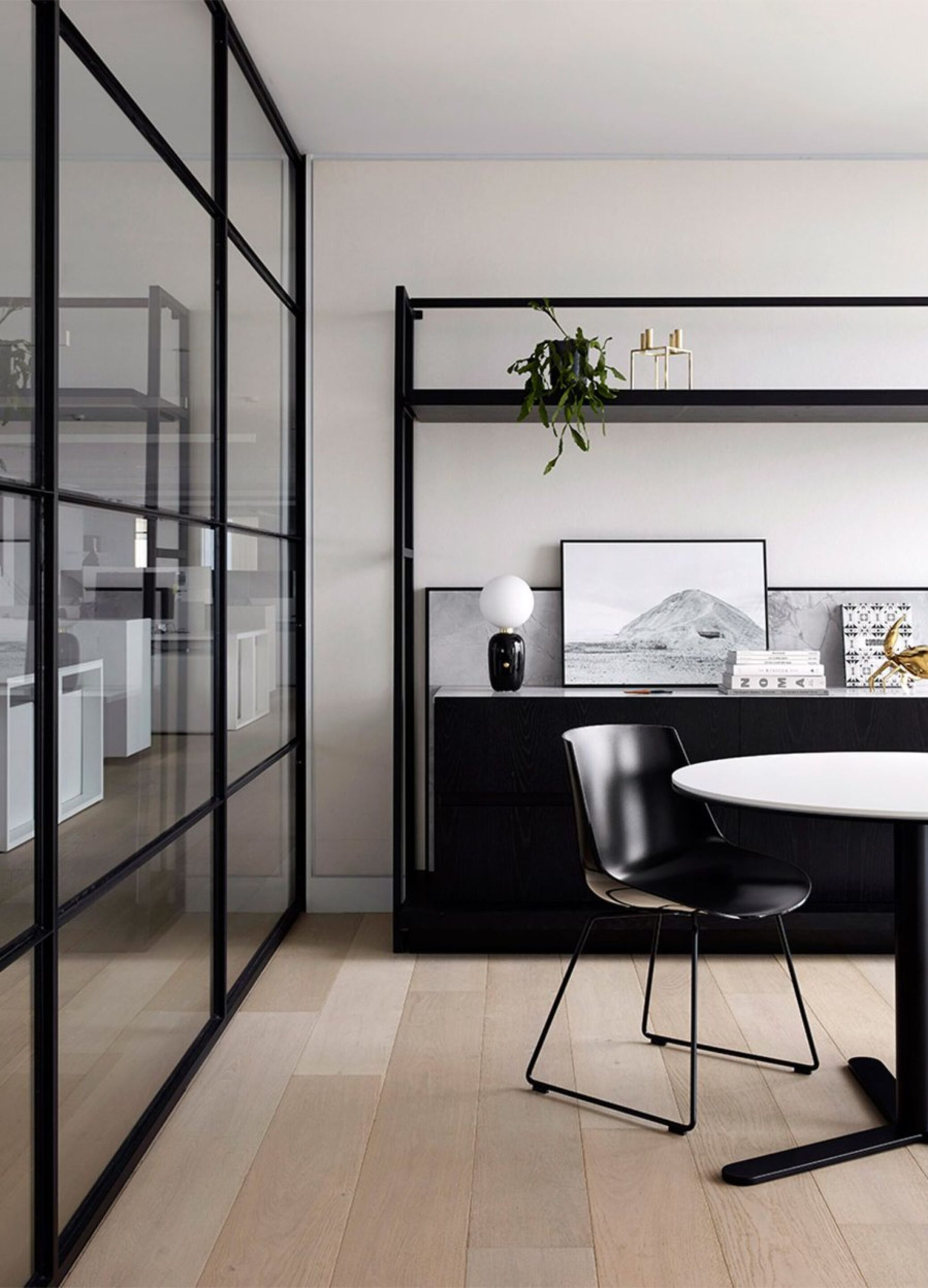 Керамическая и опаловая стеклянная настольная лампа с диммером PARACHILNA Aballs ARCH-00068946 - Вид №14