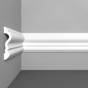 90522189 Плинтус отделочный Bello Deco XPS Polymer М9 80/19 2000x19x80мм белый STLM-0826538