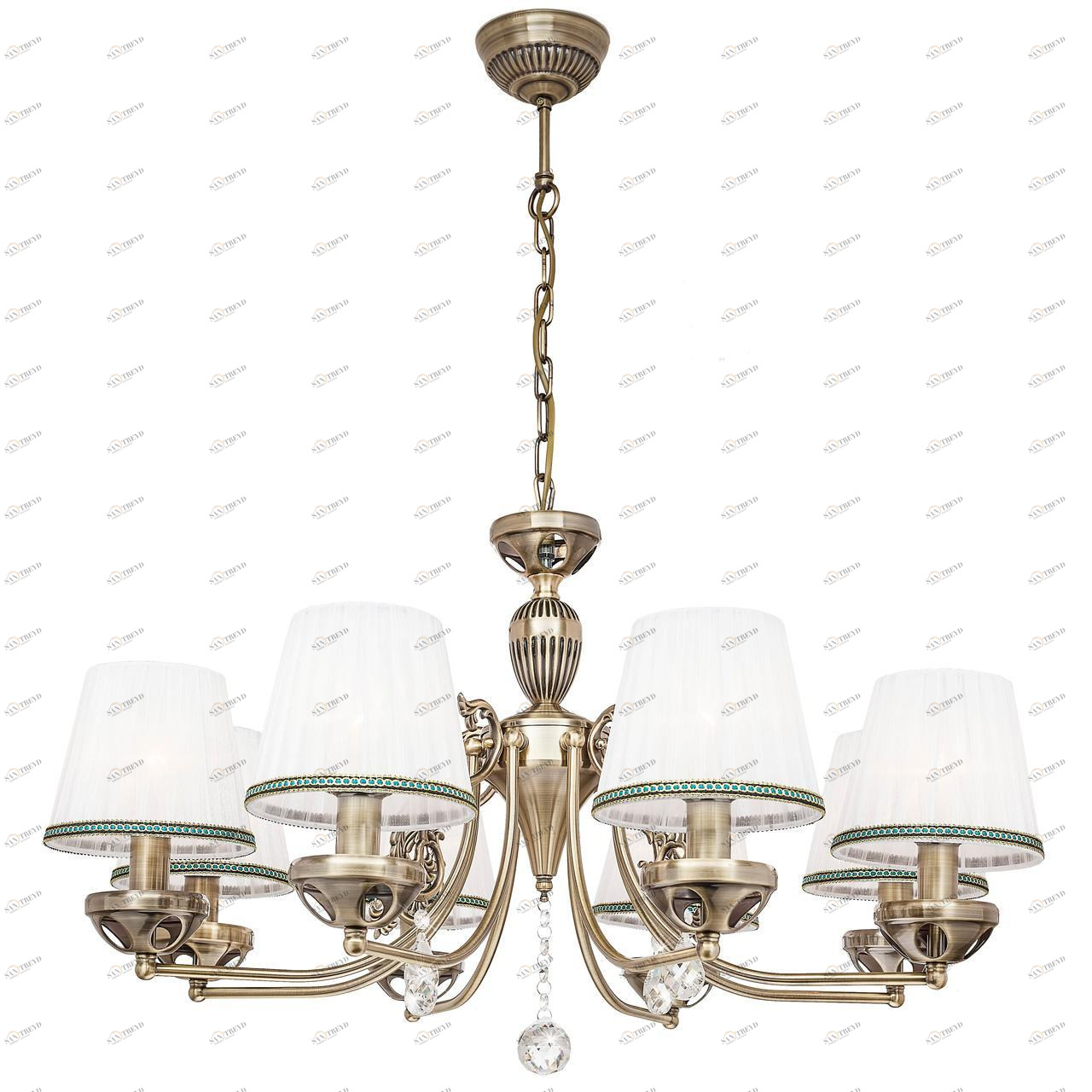 Подвесная люстра Silver Light Sofie 520.53.8 SILVER LIGHT SOFIE 186700 Белый 