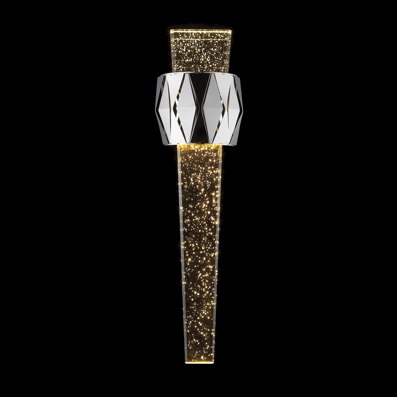 Светильник настенный прозрачный Delight Collection Glacier 9 Nickel WS98010M-9 nickel DELIGHT COLLECTION  00-3882902 Прозрачный  - Вид №1