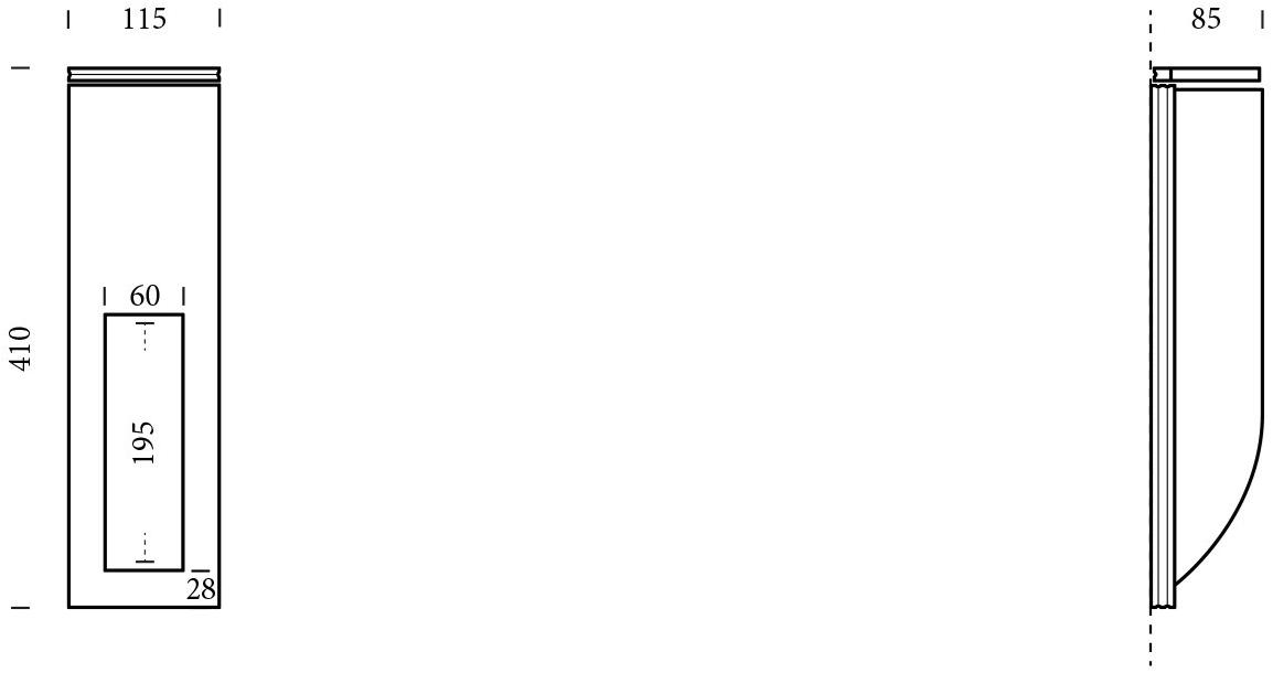 GESSO Ступенька настенная  801  - Вид №7