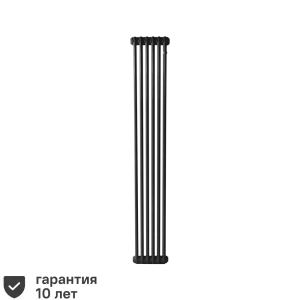 Радиатор трубчатый Irsap Tesi RT218000610A430 1735/65 6 секций боковое подключение сталь черный