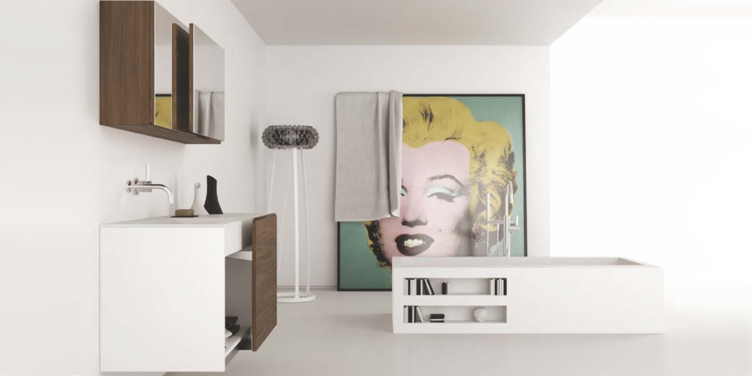 Design Ванна из Corian 1850x920x500 Comfort Tank 5 белая MOMA Design CNTK5301850 - Вид №1