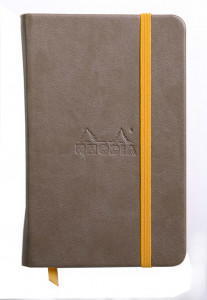 488380 Блокнот "rama" А6, 96 листов, в линейку, шоколадный Rhodia