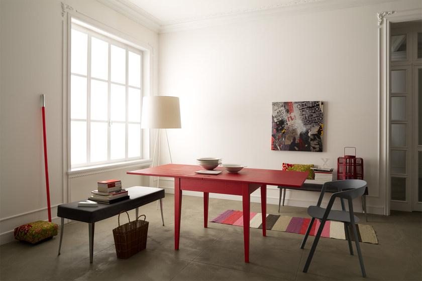 Callesella Arredamenti Раздвижной квадратный деревянный стол sun-id-1482534 - Вид №2