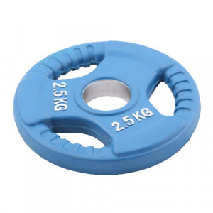 Олимпийский диск евро-классик с тройным хватом 2,5 кг Евро-классик