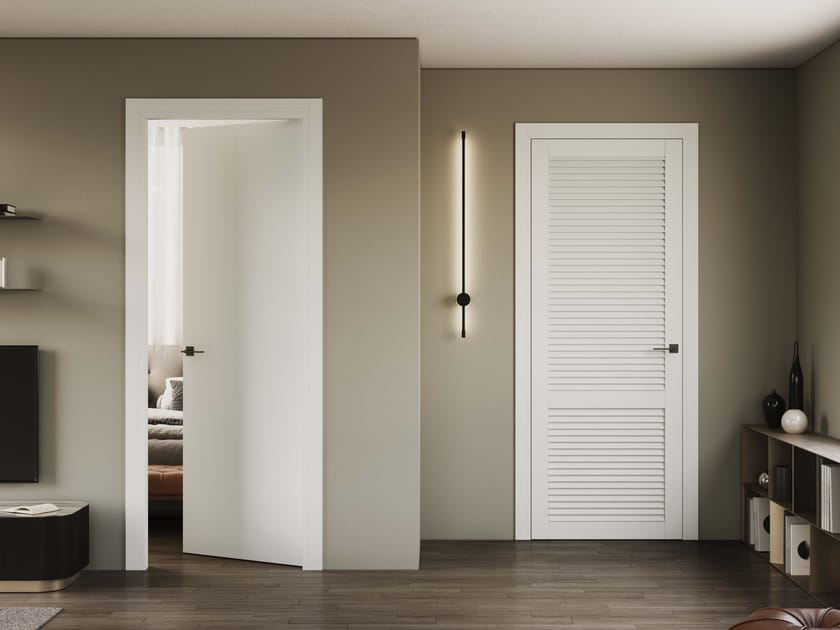 Лакированная распашная дверь BARAUSSE деревянные двери ARCH-00090415