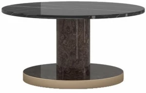 Reiggi Высокий круглый мраморный журнальный столик David Rj204