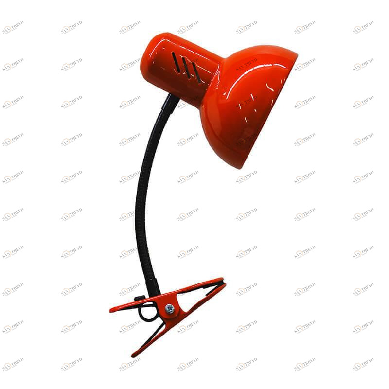 Лампа настольная красная металлическая на прищепке Seven Fires "Эир" 72001.04.26.01 SEVEN FIRES ЭИР 00-3907990 Красный 