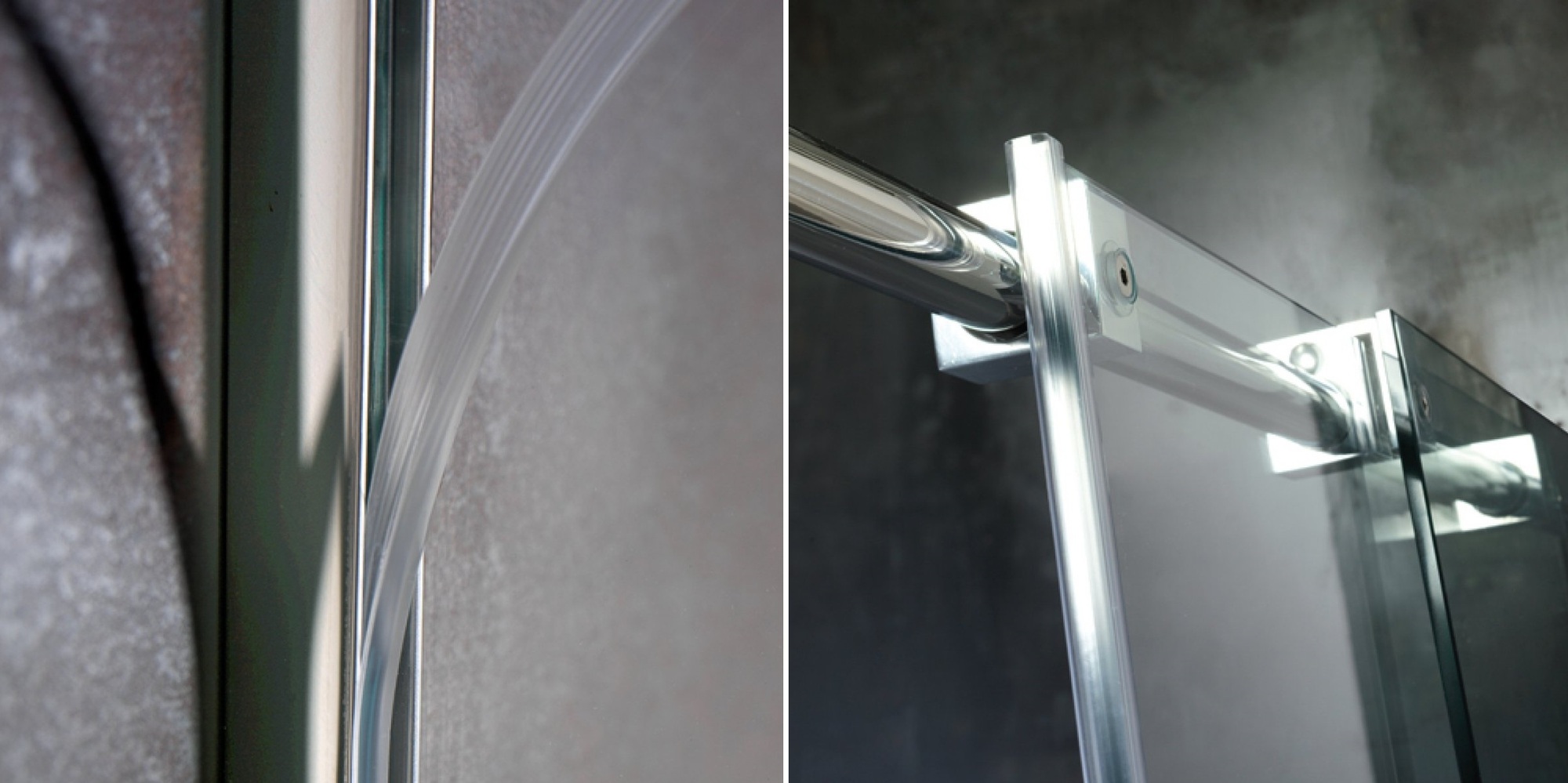 Душевой уголок Look L04 160x100 см Karolitalia BLUBLEULOOKL04160X100 - Вид №2