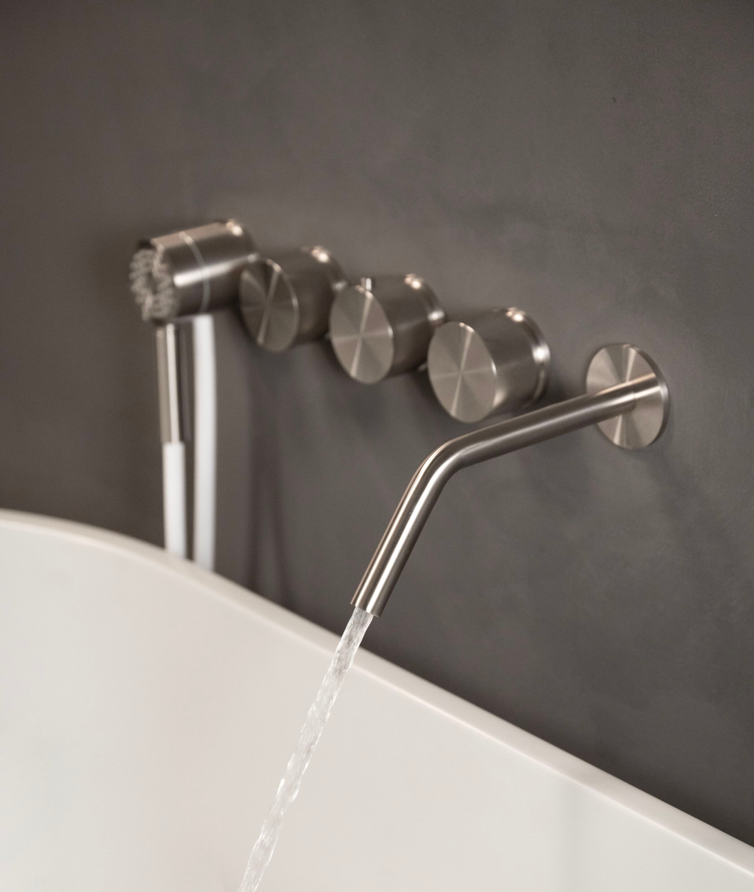 Термостатический смеситель для ванны из нержавеющей стали Amphora катушка ARCH-00106716 - Вид №3