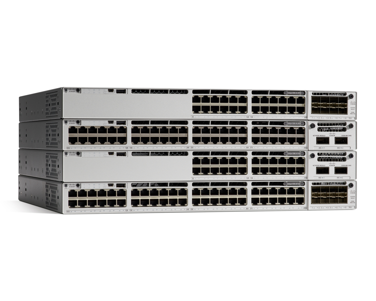 C9300-24T-A Catalyst 9300 24-port data only, network advantage Cisco Santreyd 