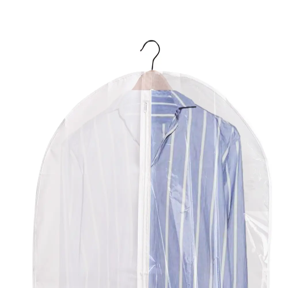 Чехол для одежды KONSENSA 60x90 см полиэстер цвет белый STLM-2102986 - Вид №1