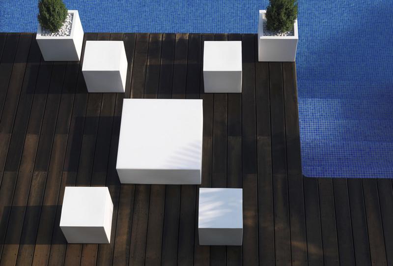 VONDOM Садовый пуф / садовый стол Jut sun-id-1388638 - Вид №1