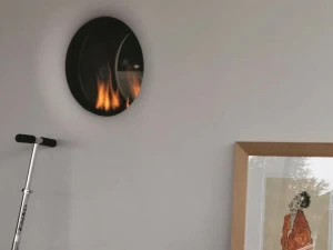 Stûv Встраиваемый изогнутый газовый камин Tulp