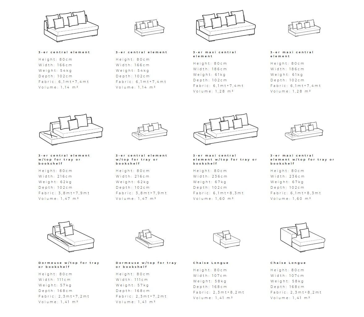Угловой диван из ткани Ditre Italia LOMAN ARCH-00118789 - Вид №11