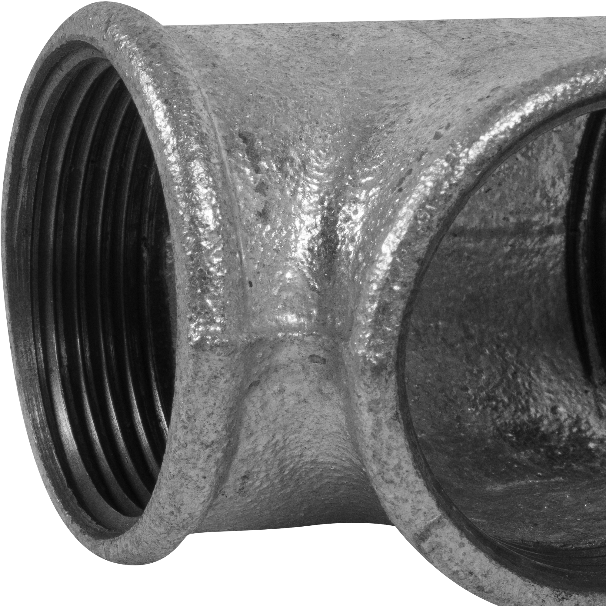 Тройник Santreyd 1¼" оцинкованный чугунный для трубопроводов 10985771 STLM-0000985 - Вид №1