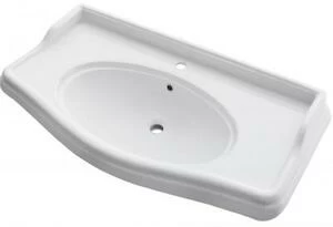 MS6412100 Подвесная раковина настенная овальная Tessoro  белая