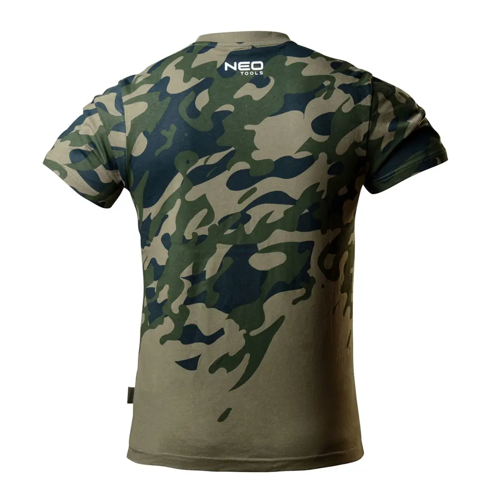 Футболка мужская Neo Tools Camo зеленая хлопок с принтом размер XXL рост 190 83304187 STLM-2184741  - Вид №2