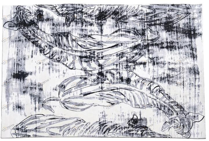 Roche Bobois Прямоугольный коврик из полиамида с рисунком sun-id-1434346