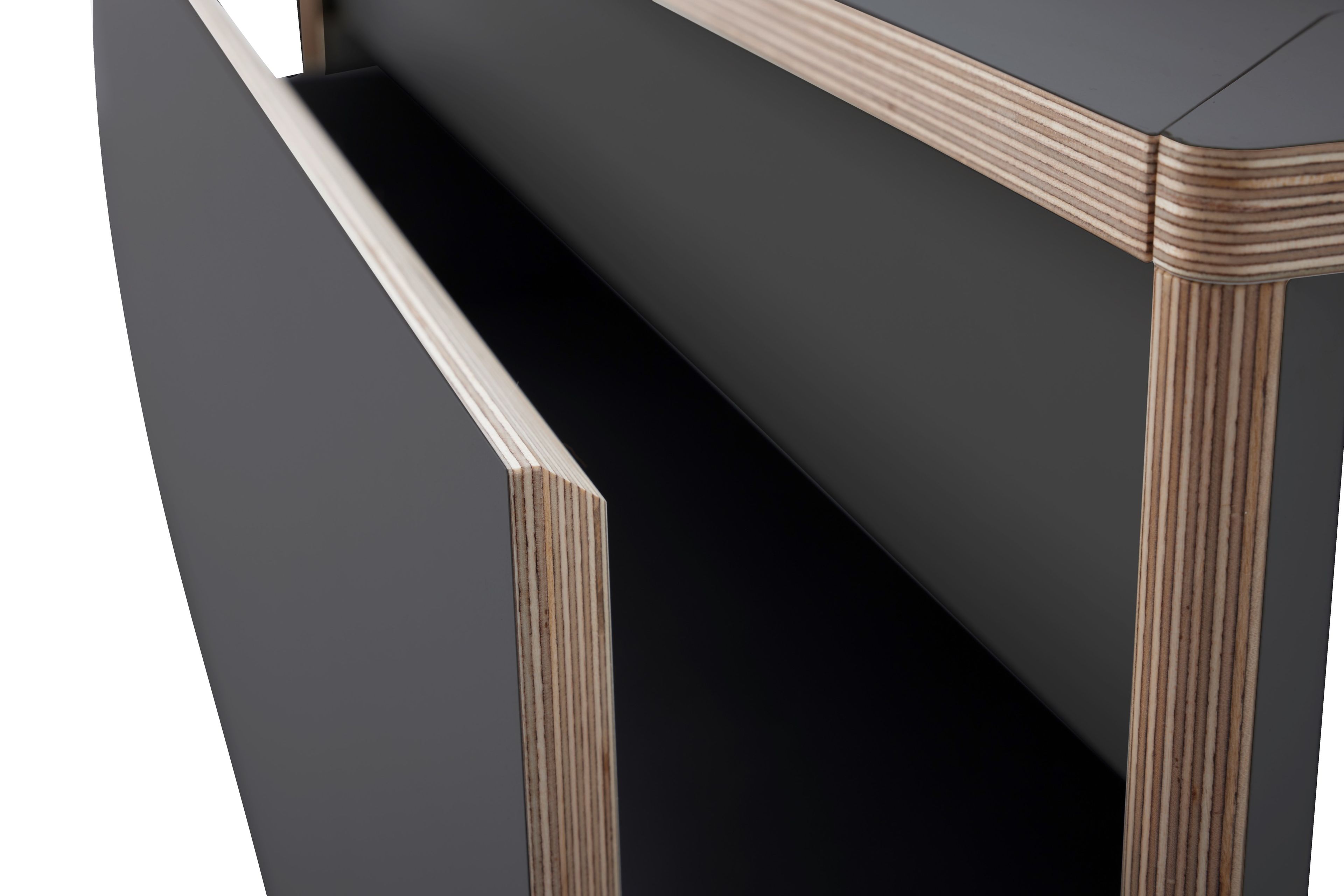 Односпальная кровать для хранения в фанере Müller Small Living SPAZE ARCH-00083318 - Вид №50